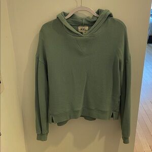 Madewell Sage Green Hoodie Sweatshirt
